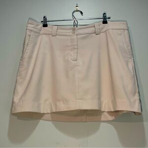 Nike Golf Tour Performance Dri-Fit Women’s Golf Skort Stretch Beige/Tan Size 14